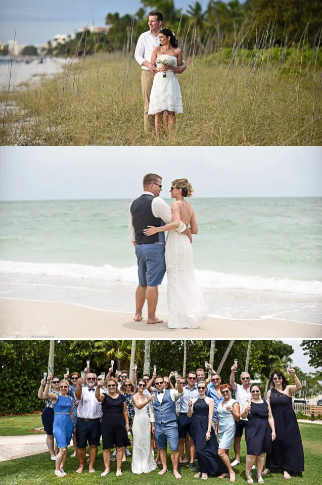 Naples Strandhochzeit am wedding park